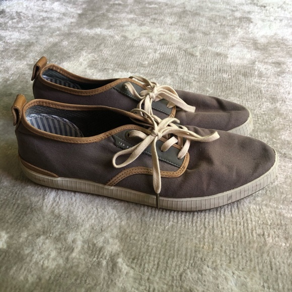 Ted Baker Mens Canvas Sneaker 